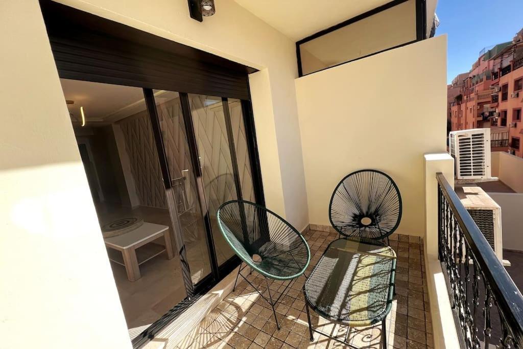 E-Appartement De Luxe Centre Gueliz Piscine Parking Fibre Netflix Marrakesh Exteriör bild