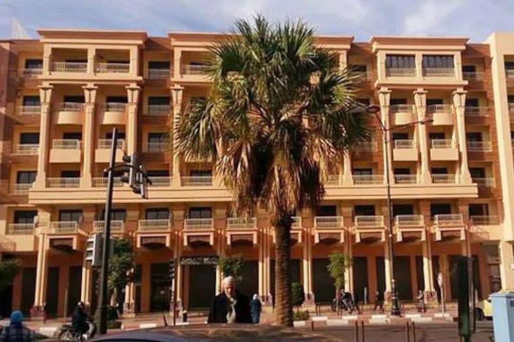 E-Appartement De Luxe Centre Gueliz Piscine Parking Fibre Netflix Marrakesh Exteriör bild