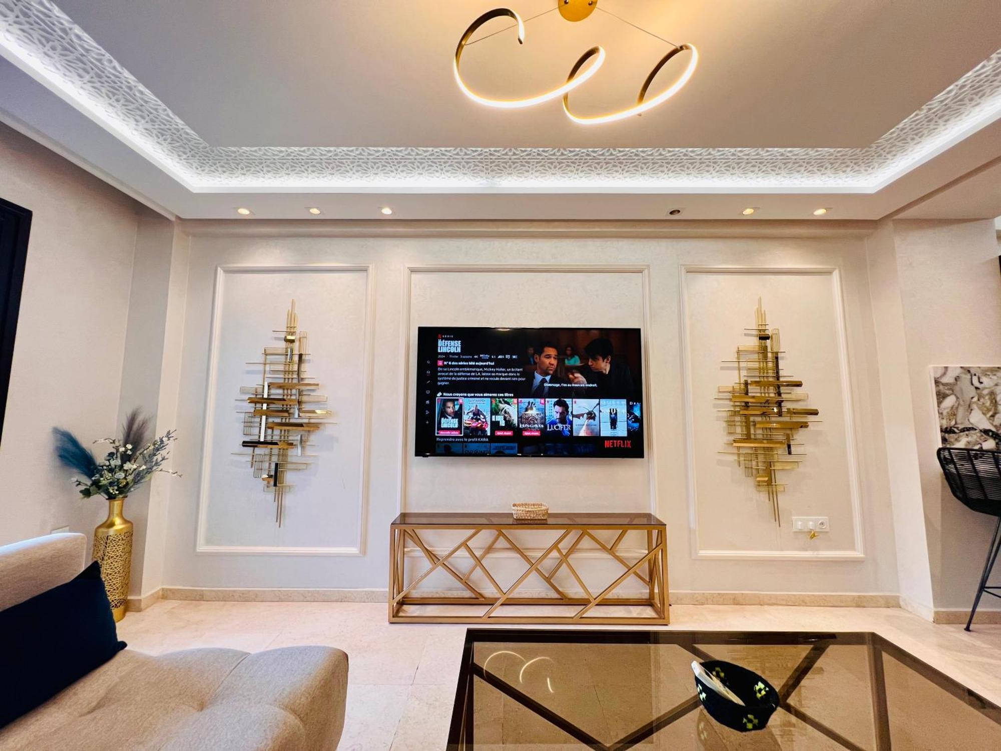 E-Appartement De Luxe Centre Gueliz Piscine Parking Fibre Netflix Marrakesh Exteriör bild