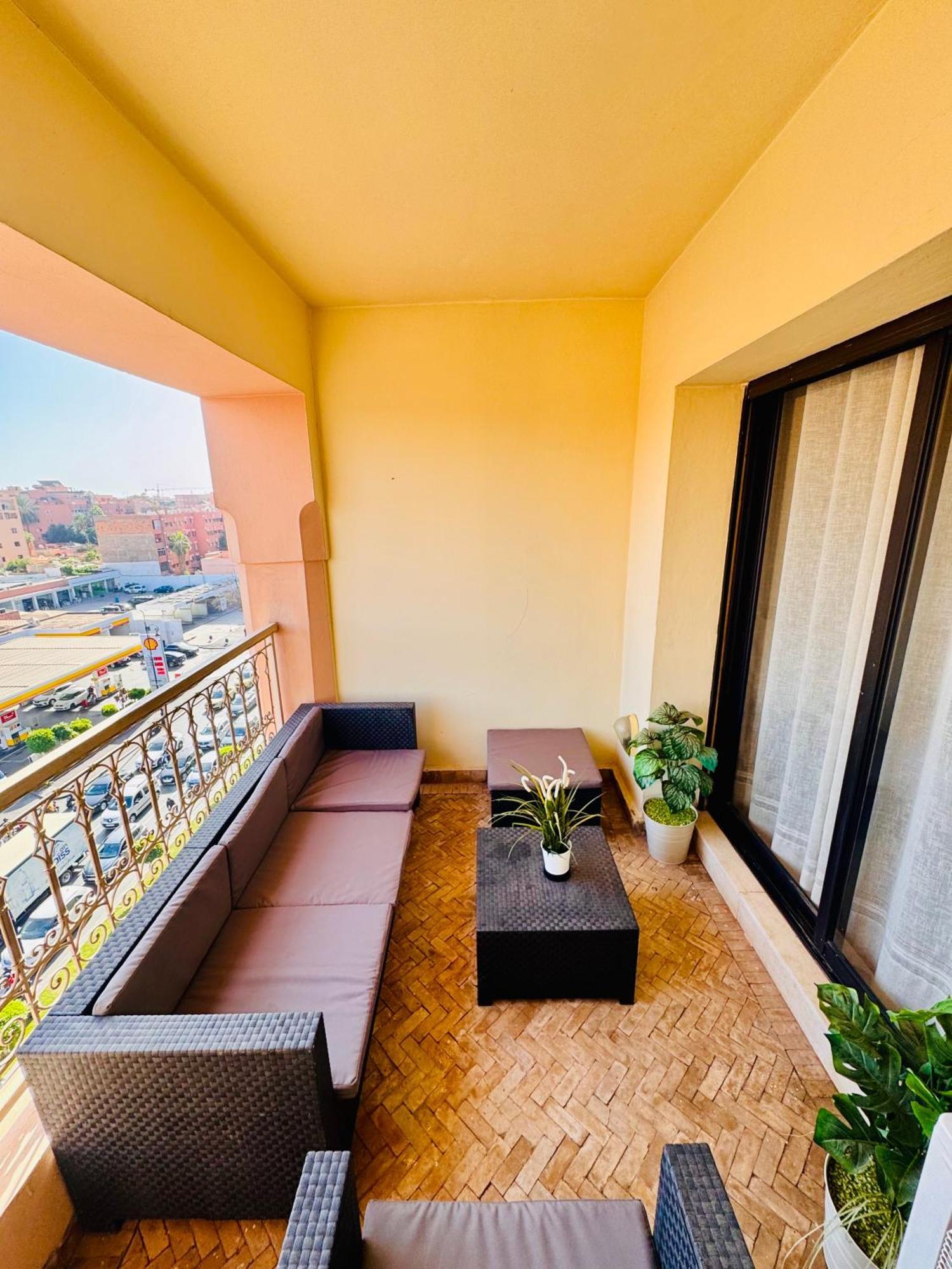 E-Appartement De Luxe Centre Gueliz Piscine Parking Fibre Netflix Marrakesh Exteriör bild